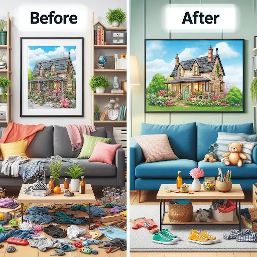 Clutter Free Home