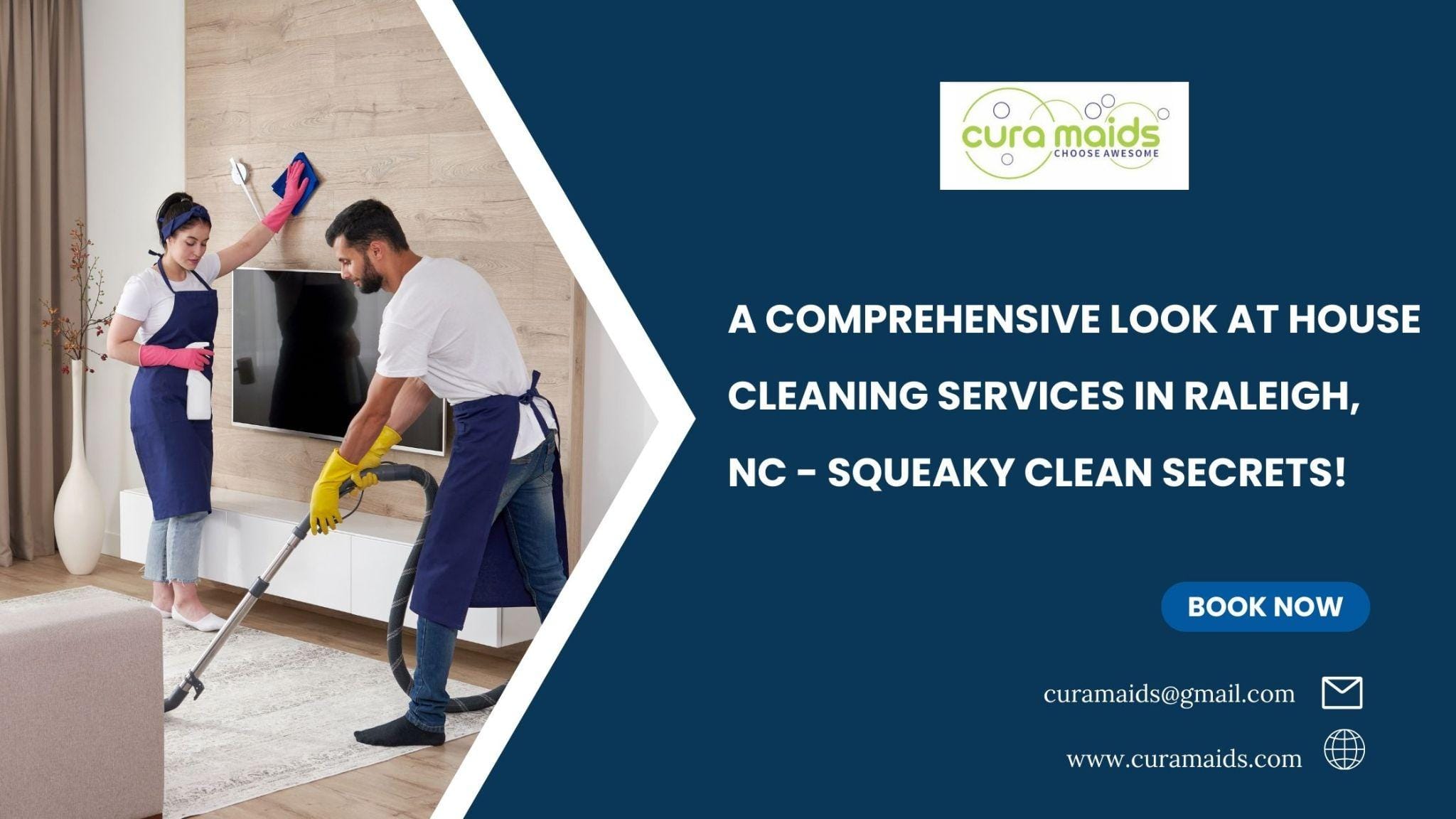 Discover Squeaky House Cleaning Services in Raleigh, NC!