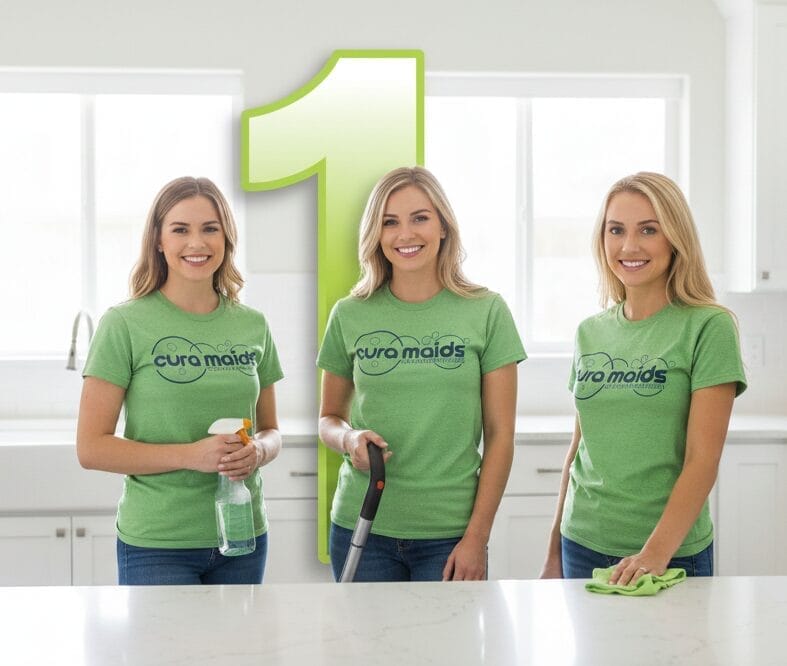 Cura Maids professional cleaning team serving Raleigh NC families
